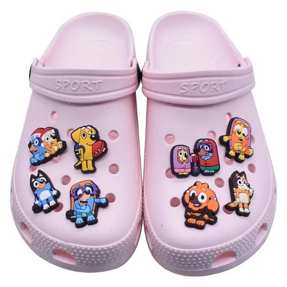 Mackenzie- Bluey Cartoon Croc Charms Jibbitz - Picture 3 of 4